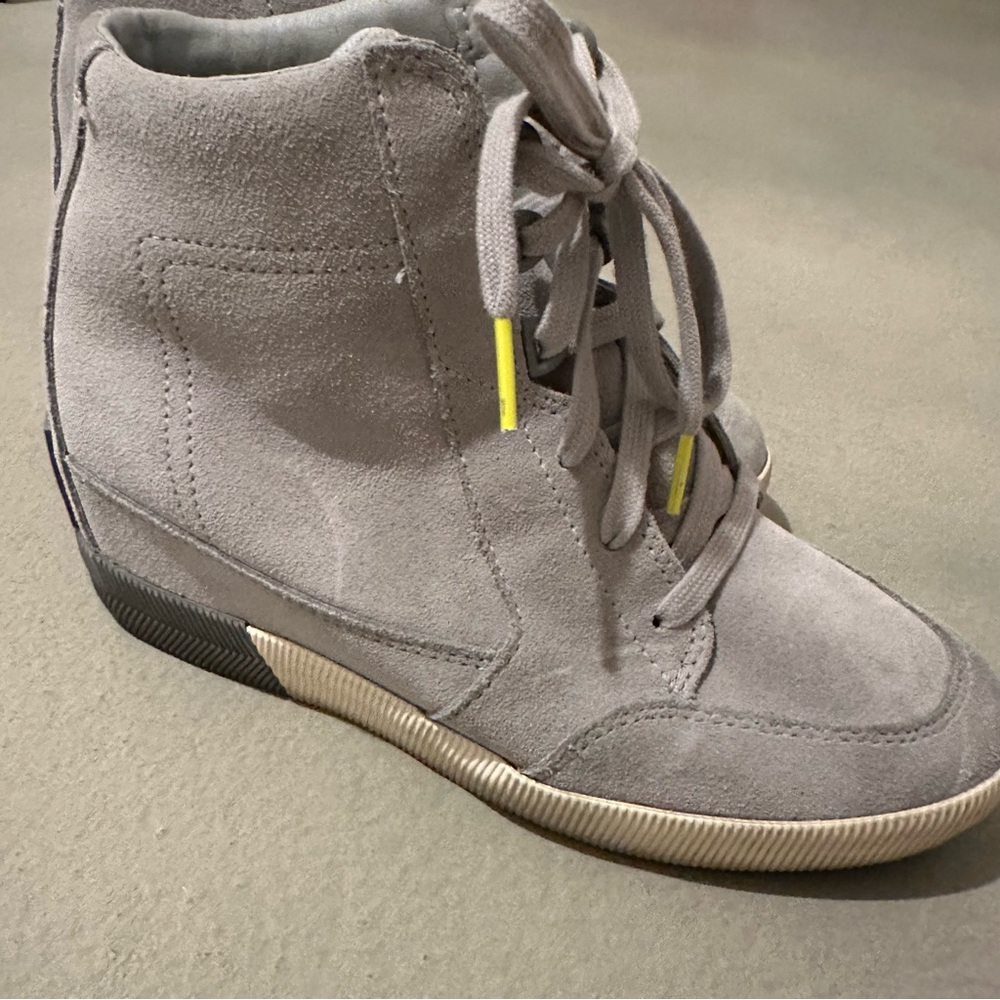 Sorel High-Top Wedge Sneakers